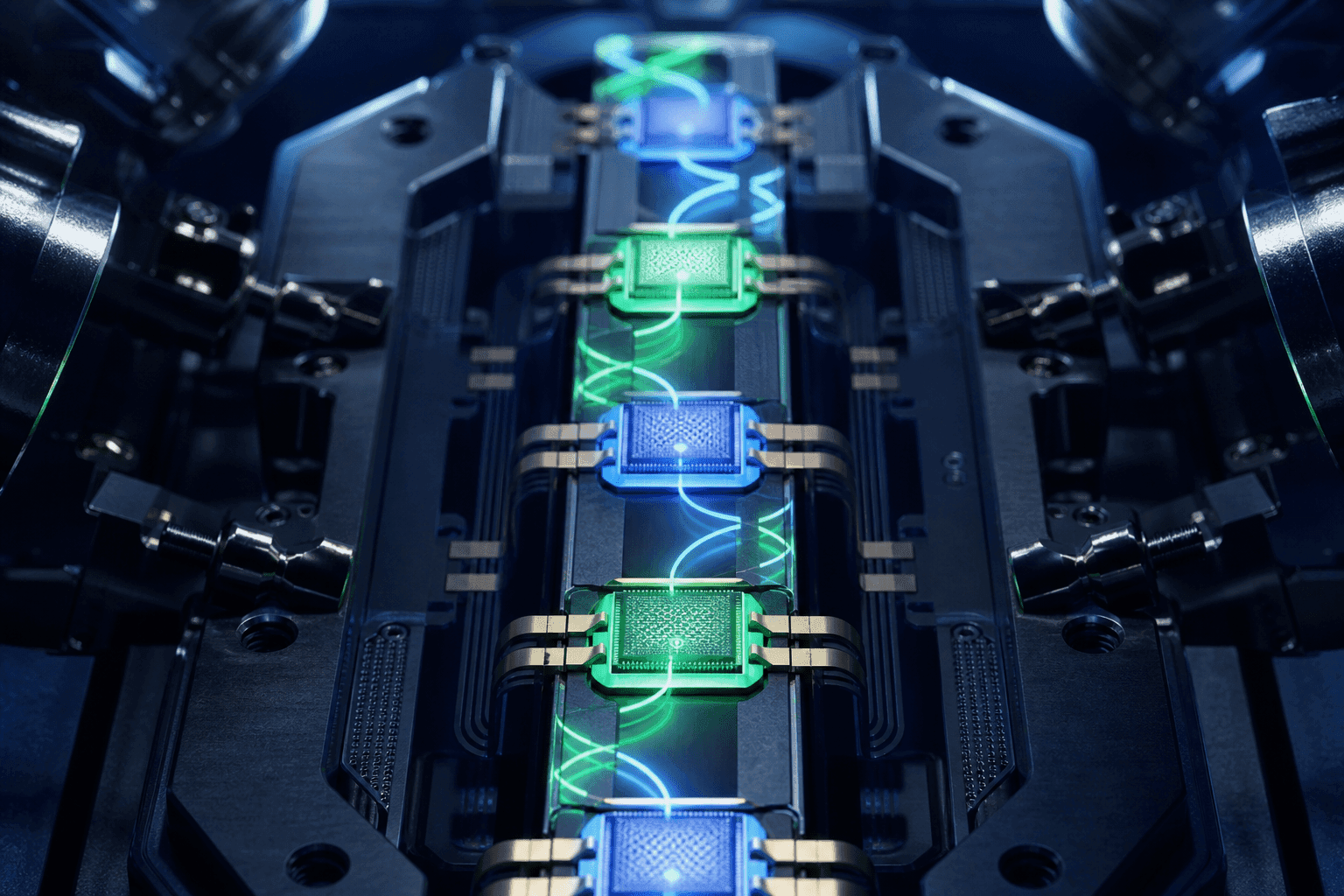 Superconducting Qubit Chains Achieve Structural Noise Immunity