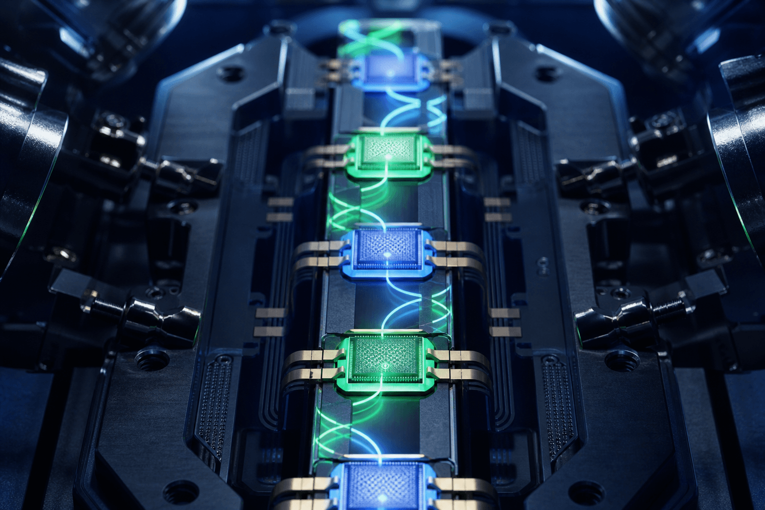 Superconducting Qubit Chains Achieve Structural Noise Immunity